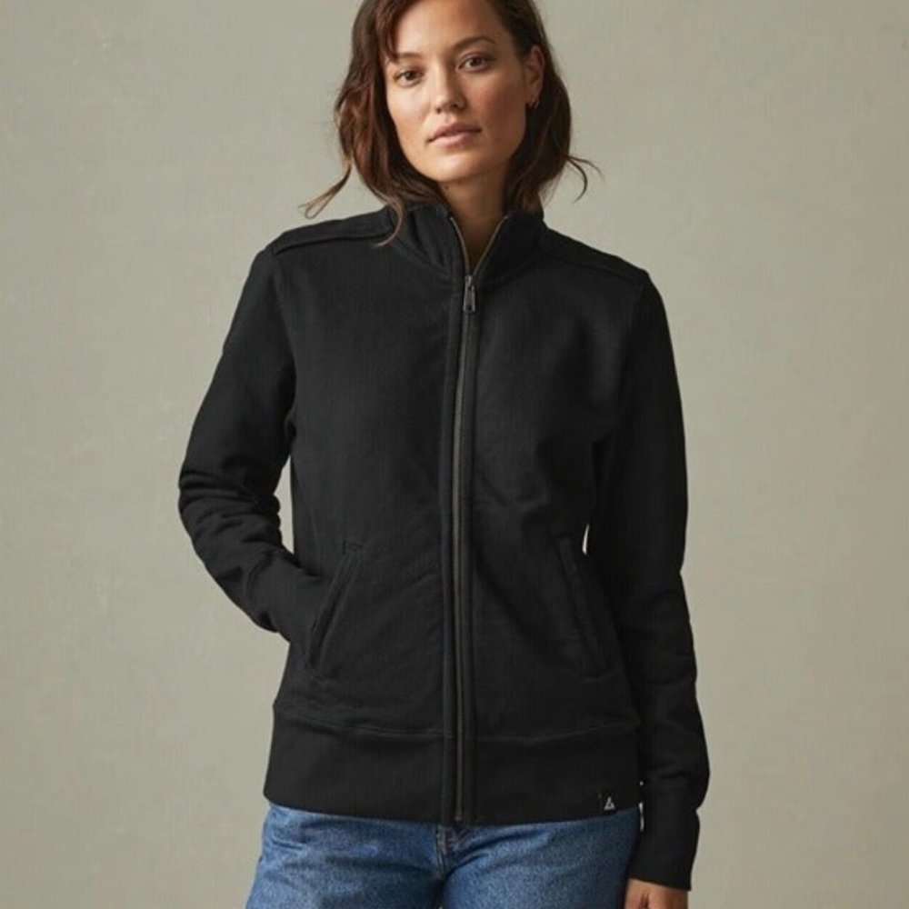 American Giant women’s full zip Moto jacket - size S - EUC